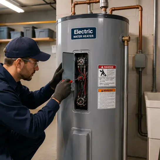 electric water heater repair