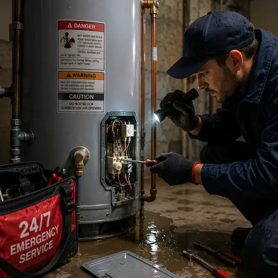 emergency water heater repair