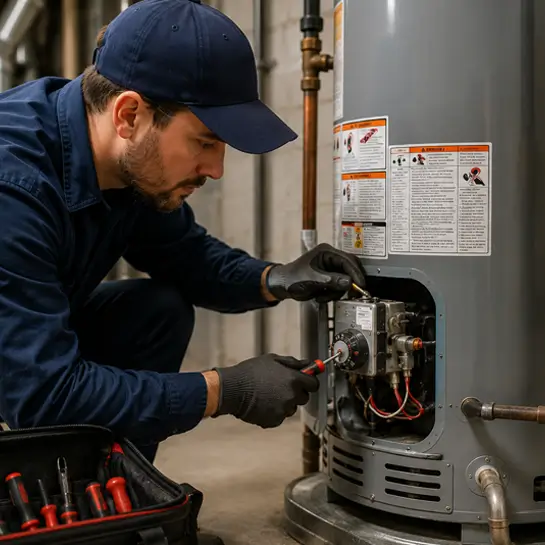 gas water heater repair