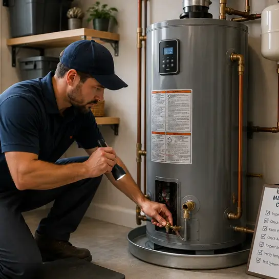 water heater maintenance service