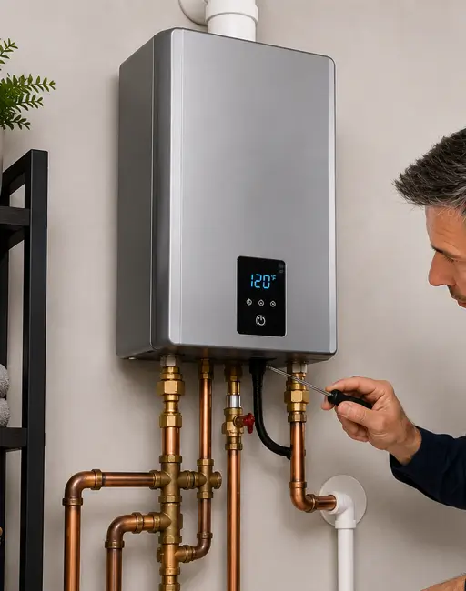 tankless heater maintenance