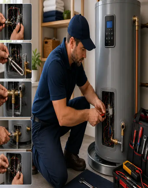 water heater component repair