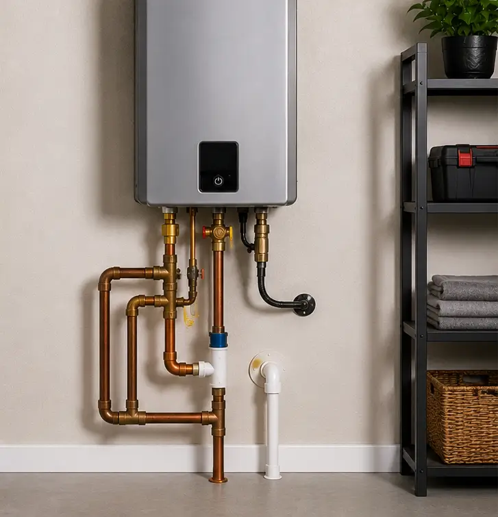 new tankless water heater