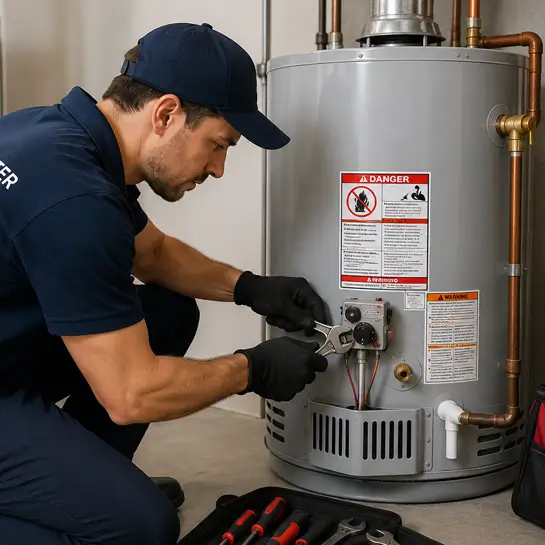 Plano water heater service